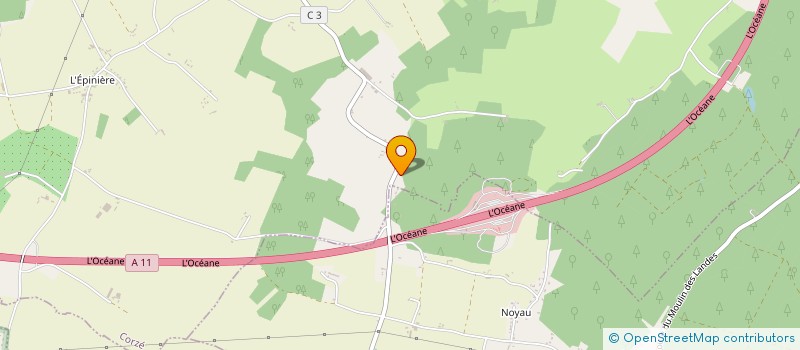 localisation de l'entreprise MADAME MONIQUE CAYON  MAZE-MILON