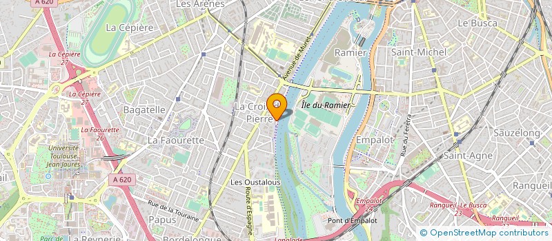 localisation de l'entreprise MADAME MONIQUE CAZABON à TOULOUSE