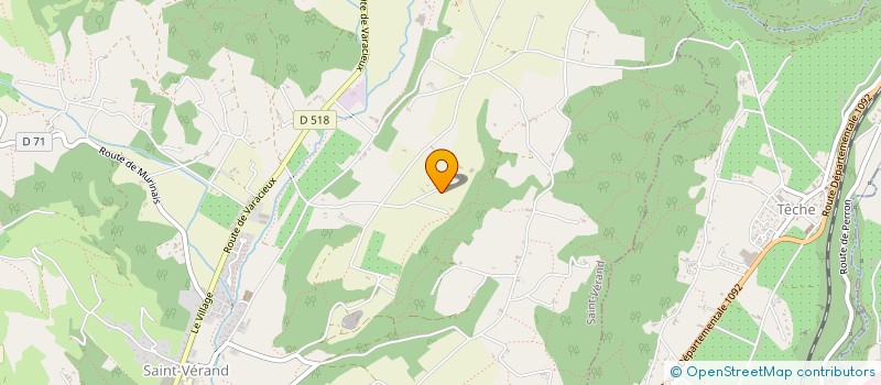 localisation de l'entreprise MADAME MONIQUE CHALOIN  CHEVRIERES