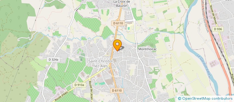 localisation de l'entreprise MADAME MONIQUE CHALVIDAL à SAINT-CHRISTOL-LEZ-ALES