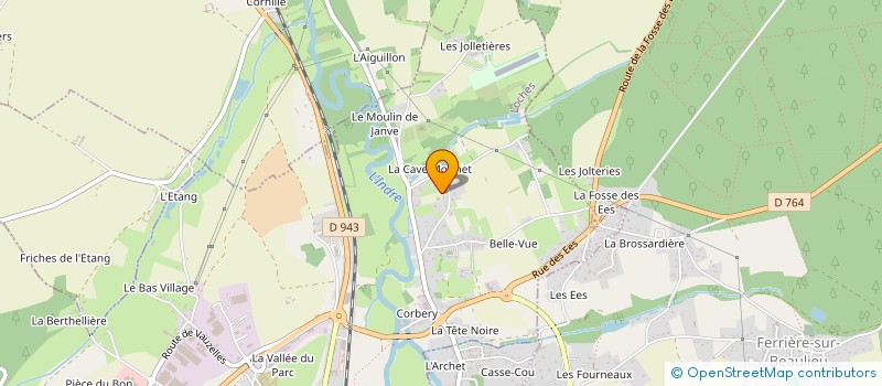 localisation de l'entreprise MADAME MONIQUE CHAMPION  LOCHES