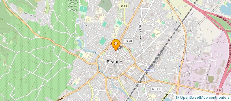 localisation de l'entreprise MADAME MONIQUE CHARLES à BEAUNE