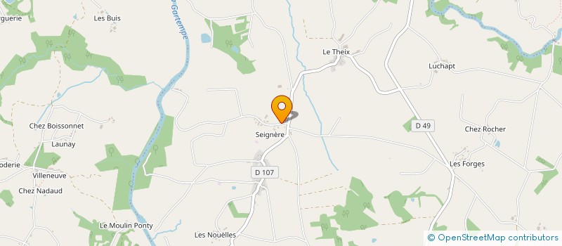 localisation de l'entreprise MADAME MONIQUE CHASSAT à VAL-D'OIRE-ET-GARTEMPE