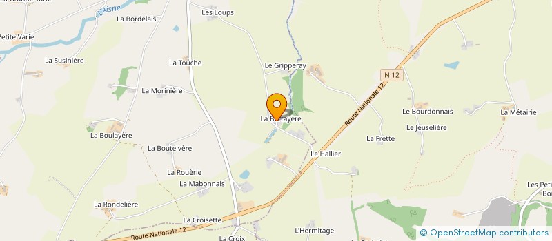 localisation de l'entreprise MADAME MONIQUE CHAUCHIS à LE HORPS