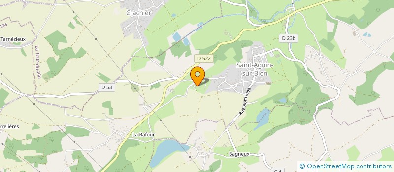 localisation de l'entreprise MADAME MONIQUE CHAVRIER  DOMARIN