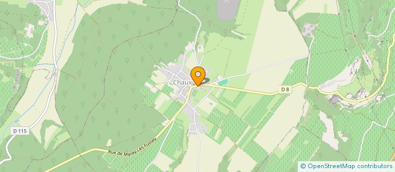 localisation de l'entreprise MADAME MONIQUE CHAVY à PREMEAUX-PRISSEY