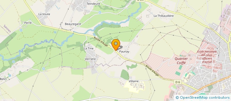 localisation de l'entreprise MADAME MONIQUE CHOLLET  AUGE