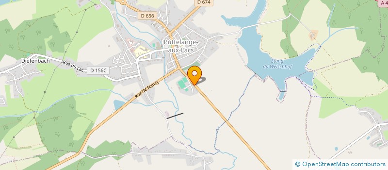 localisation de l'entreprise MADAME MONIQUE CLOSSET  PUTTELANGE-AUX-LACS