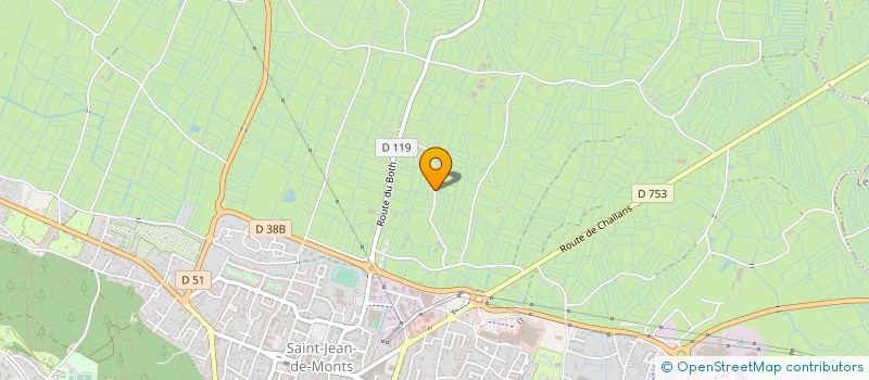 localisation de l'entreprise MADAME MONIQUE COETARD  SAINT-JEAN-DE-MONTS