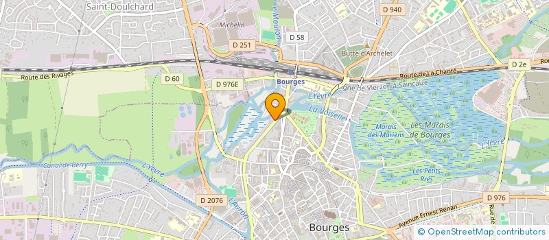 localisation de l'entreprise MADAME MONIQUE COGNET à BOURGES