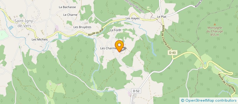 localisation de l'entreprise MADAME MONIQUE COSTA  AIGUEPERSE