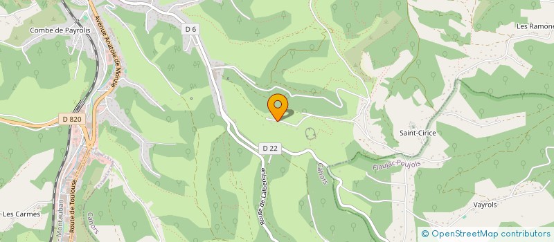 localisation de l'entreprise MADAME MONIQUE COUFFIN  CAHORS