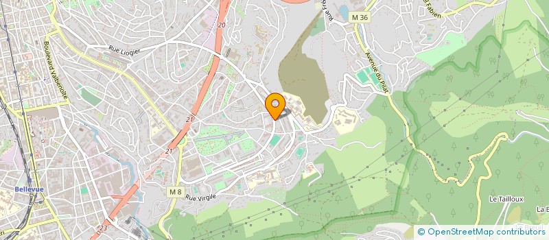 localisation de l'entreprise MADAME MONIQUE CROZE  SAINT-ETIENNE