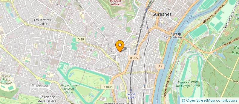 localisation de l'entreprise MADAME MONIQUE CULERIER à SURESNES