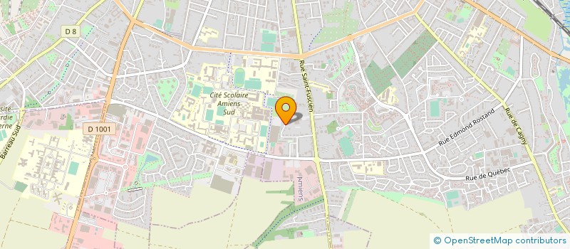 localisation de l'entreprise MADAME MONIQUE DAROUX  AMIENS