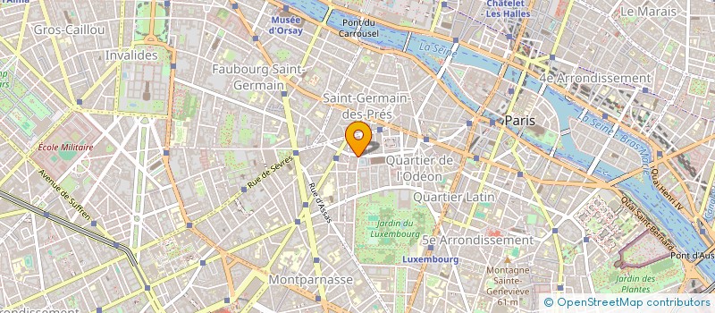 localisation de l'entreprise MADAME MONIQUE DE BEAUREPAIRE à PARIS