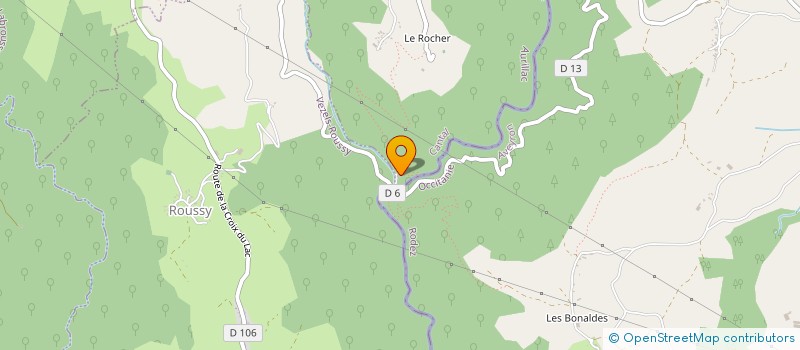 localisation de l'entreprise MADAME MONIQUE DE MAS à VEZELS-ROUSSY