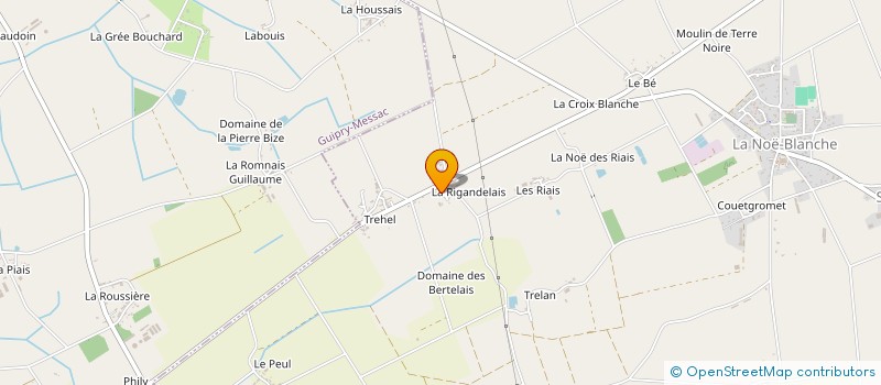 localisation de l'entreprise MADAME MONIQUE DECOUACON  LA NOE-BLANCHE