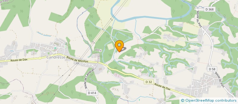 localisation de l'entreprise MADAME MONIQUE DEGERT  NARROSSE