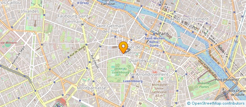 localisation de l'entreprise MADAME MONIQUE DEL PORTO à PARIS