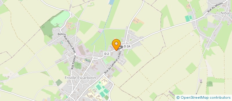 localisation de l'entreprise MADAME MONIQUE DELARME  FRIVILLE-ESCARBOTIN