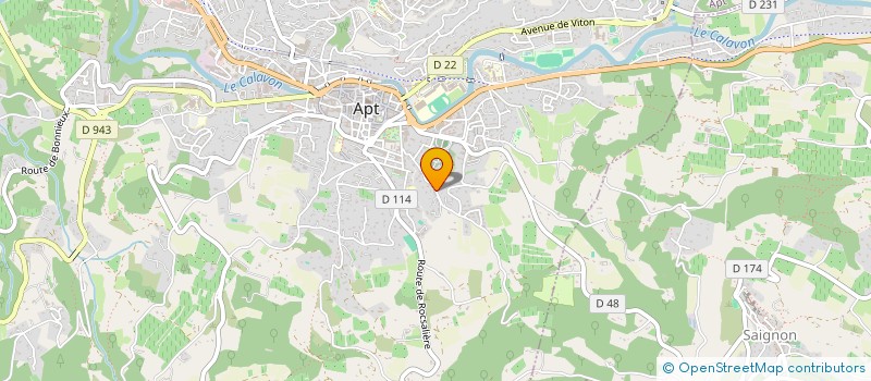 localisation de l'entreprise MADAME MONIQUE DESPORTES  APT