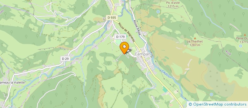 localisation de l'entreprise MADAME MONIQUE DETHOU  BEAUDEAN