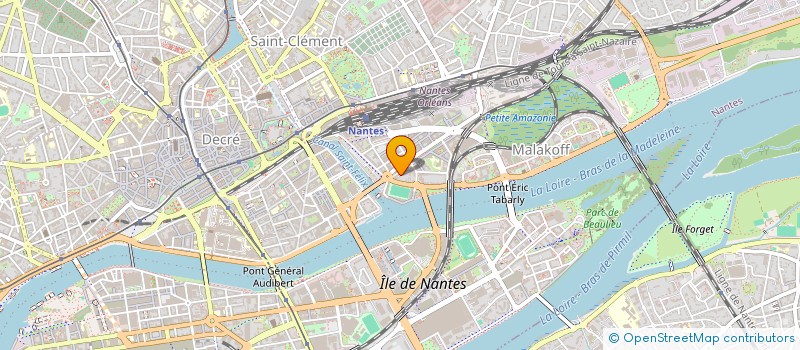 localisation de l'entreprise MADAME MONIQUE DEVY  NANTES