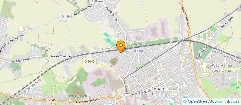 localisation de l'entreprise MADAME MONIQUE DI GIULIO à DENAIN