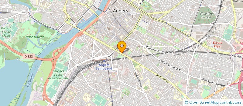 localisation de l'entreprise MADAME MONIQUE DIMA à ANGERS