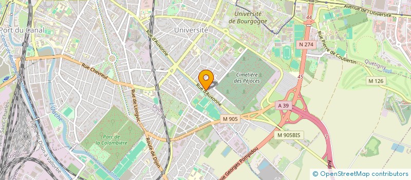 localisation de l'entreprise MADAME MONIQUE DOLEJAL à DIJON
