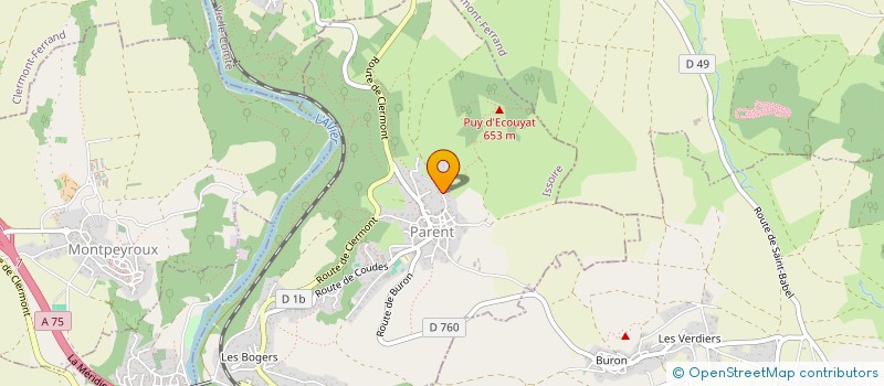 localisation de l'entreprise MADAME MONIQUE DOUHARD  PARENT