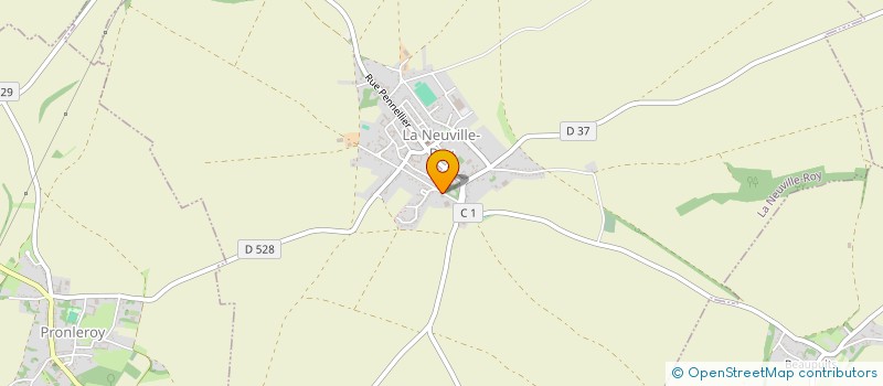 localisation de l'entreprise MADAME MONIQUE DUBOIS  LA NEUVILLE-ROY