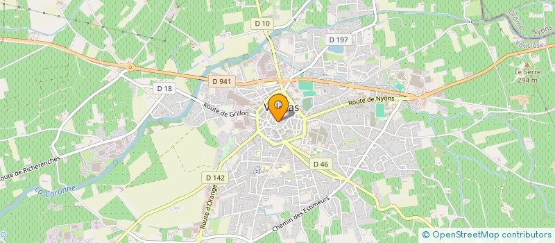 localisation de l'entreprise MADAME MONIQUE DUCOR à VALREAS
