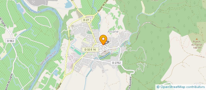 localisation de l'entreprise MADAME MONIQUE DUGLOU  ANIANE