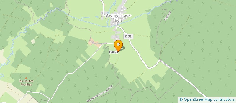 localisation de l'entreprise MADAME MONIQUE DUPRE  MORIVILLE