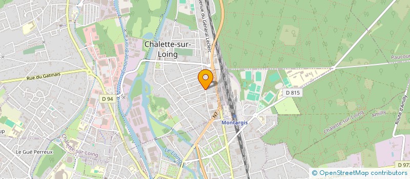 localisation de l'entreprise MADAME MONIQUE DUPUY à CHALETTE-SUR-LOING