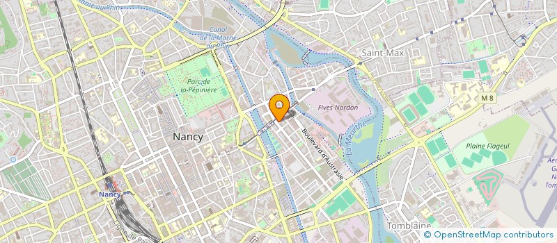 localisation de l'entreprise MADAME MONIQUE DUREUX  NANCY