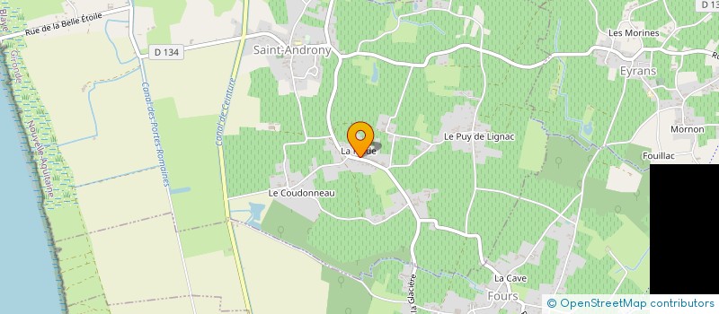 localisation de l'entreprise MADAME MONIQUE ESCAICHE  ST-ANDRONY