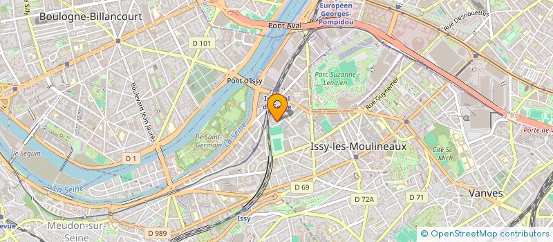 localisation de l'entreprise MADAME MONIQUE ESCRIVA à ISSY-LES-MOULINEAUX