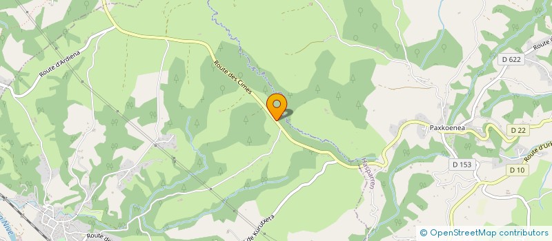 localisation de l'entreprise MADAME MONIQUE ETCHEVERRY  CAMBO-LES-BAINS