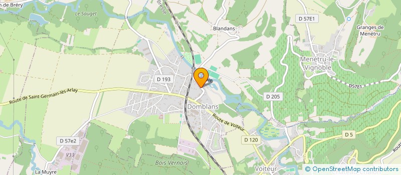 localisation de l'entreprise MADAME MONIQUE ETIEVANT à CHATEAU-CHALON