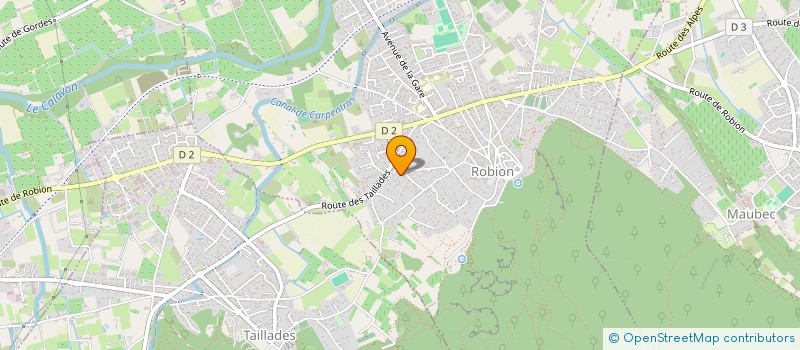 localisation de l'entreprise MADAME MONIQUE FALLECKER à ROBION