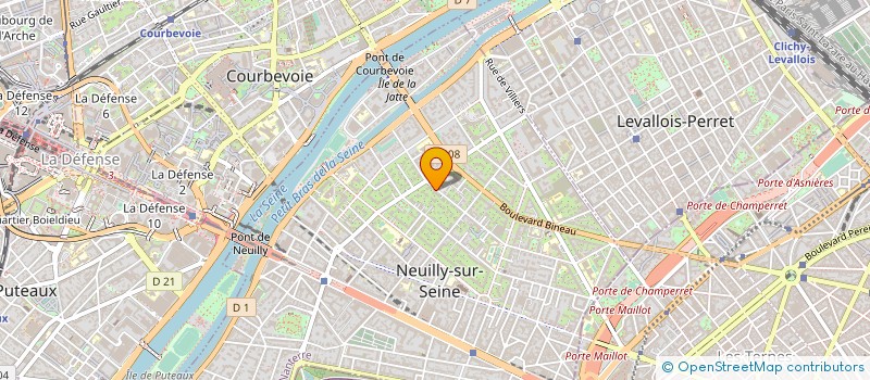 localisation de l'entreprise MADAME MONIQUE FARCIS-MORGAT à NEUILLY-SUR-SEINE