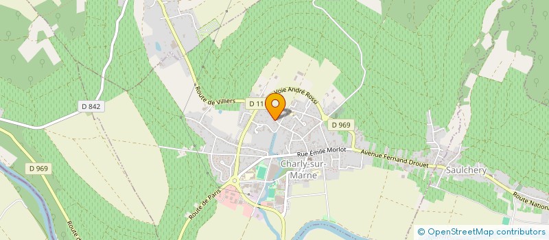 localisation de l'entreprise MADAME MONIQUE FAVIER à CHARLY-SUR-MARNE
