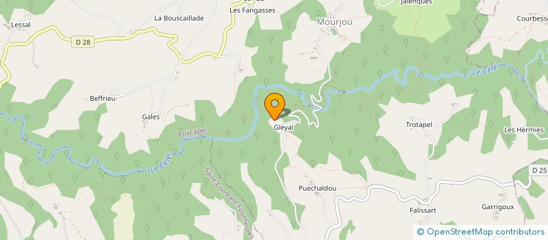 localisation de l'entreprise MADAME MONIQUE FEL à PUYCAPEL