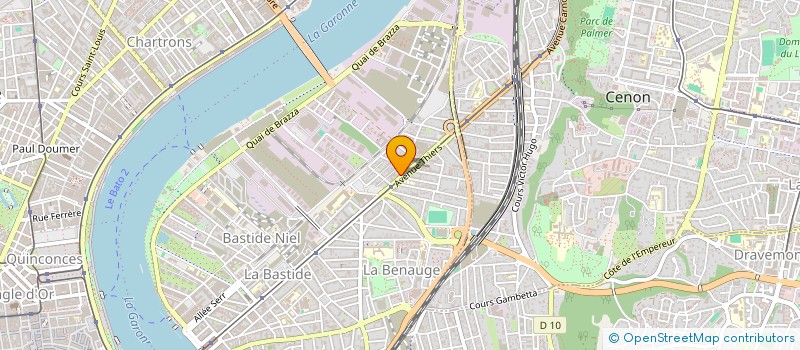 localisation de l'entreprise MADAME MONIQUE FERRE-DUENAS  BORDEAUX