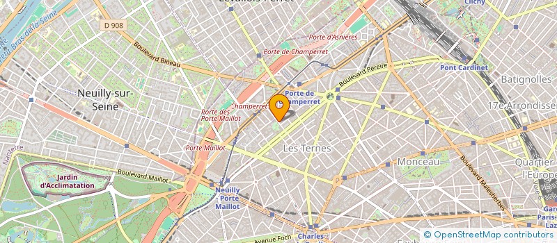 localisation de l'entreprise MADAME MONIQUE FEVRIER  PARIS