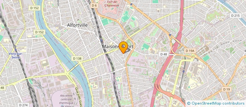 localisation de l'entreprise MADAME MONIQUE FLACHS à MAISONS-ALFORT