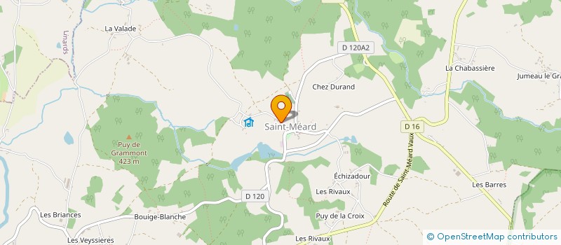 localisation de l'entreprise MADAME MONIQUE FOUGERAS-LAVERGNOLLE  SAINT-MEARD